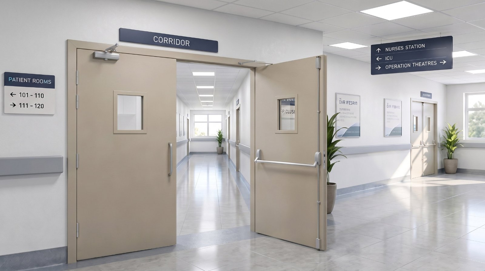 Partially Insulated Fire Doors (PI)