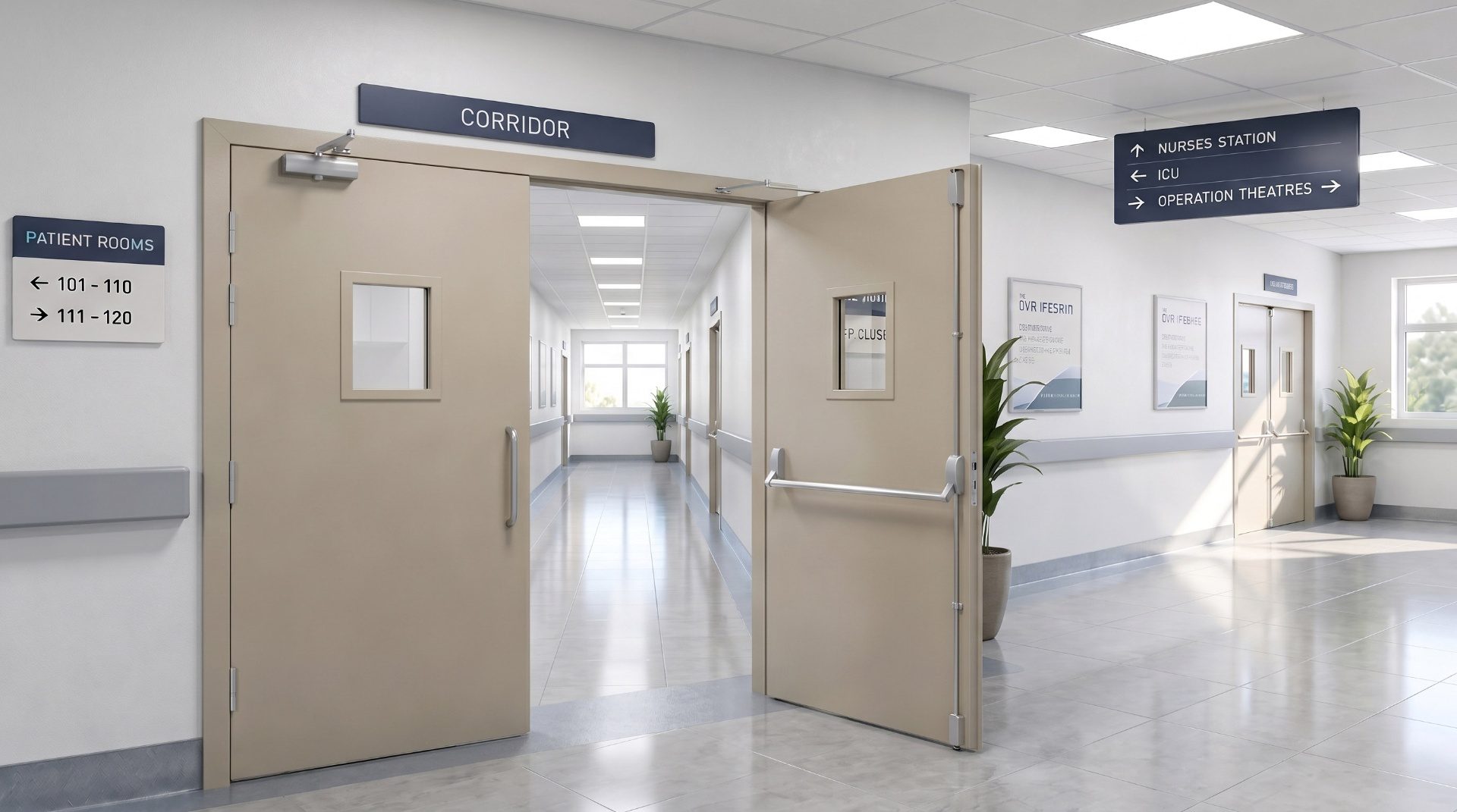 Partially Insulated Fire Doors (PI)