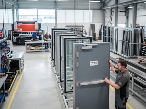 Fire door manufacturing facility